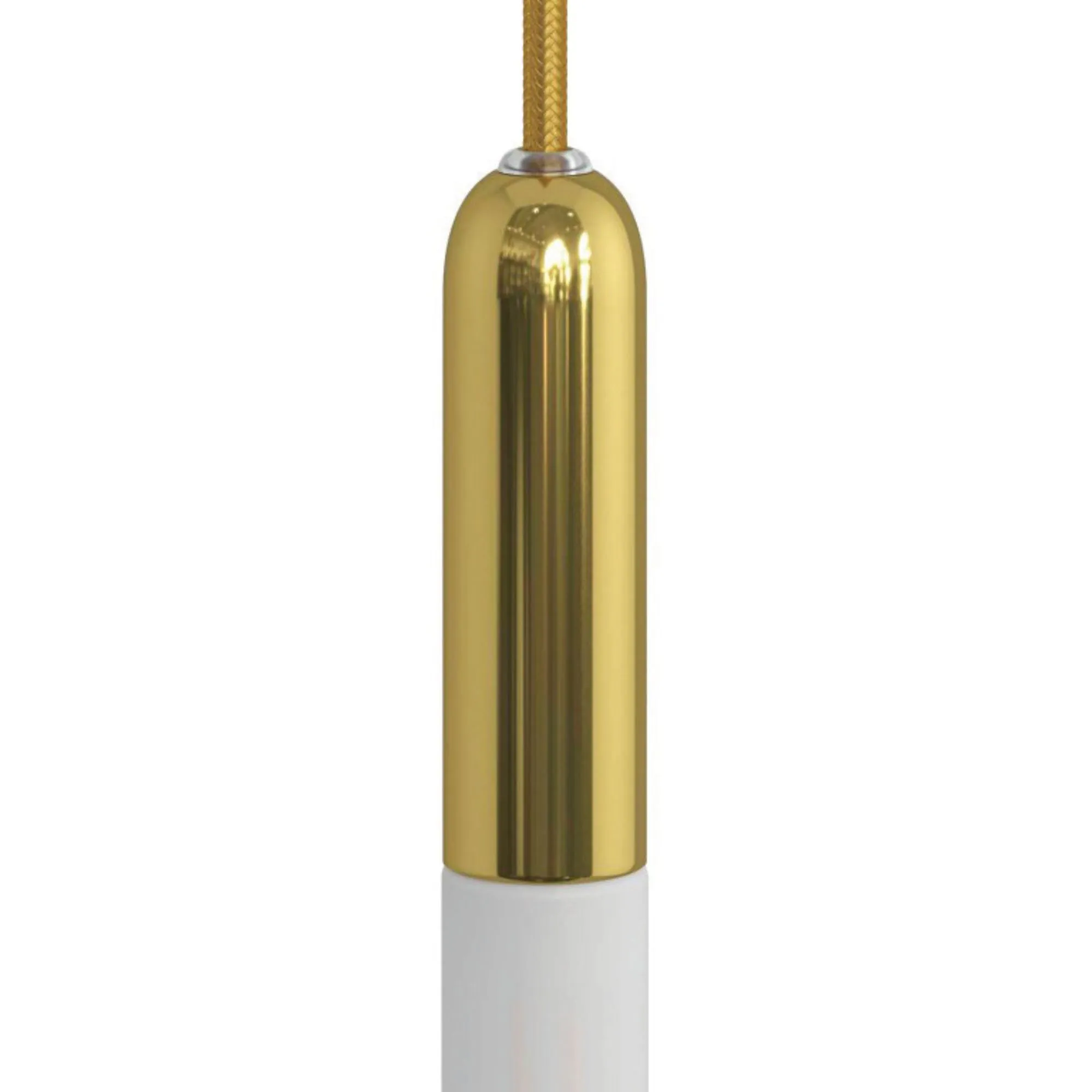 DAYLIGHT KBME14GO | PORTALAMPADA KIT E14 METALLO D29 CRISTALLO ORO