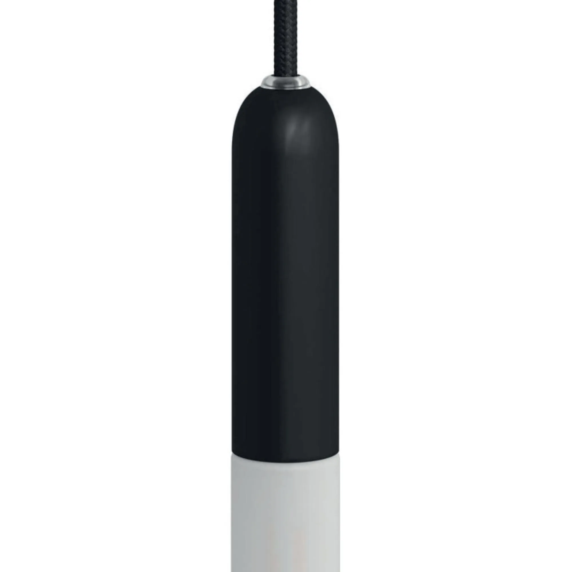 DAYLIGHT KBME14VN | PORTALAMPADA KIT E14 METALLO D29 CRISTALLO BLACK OPACO