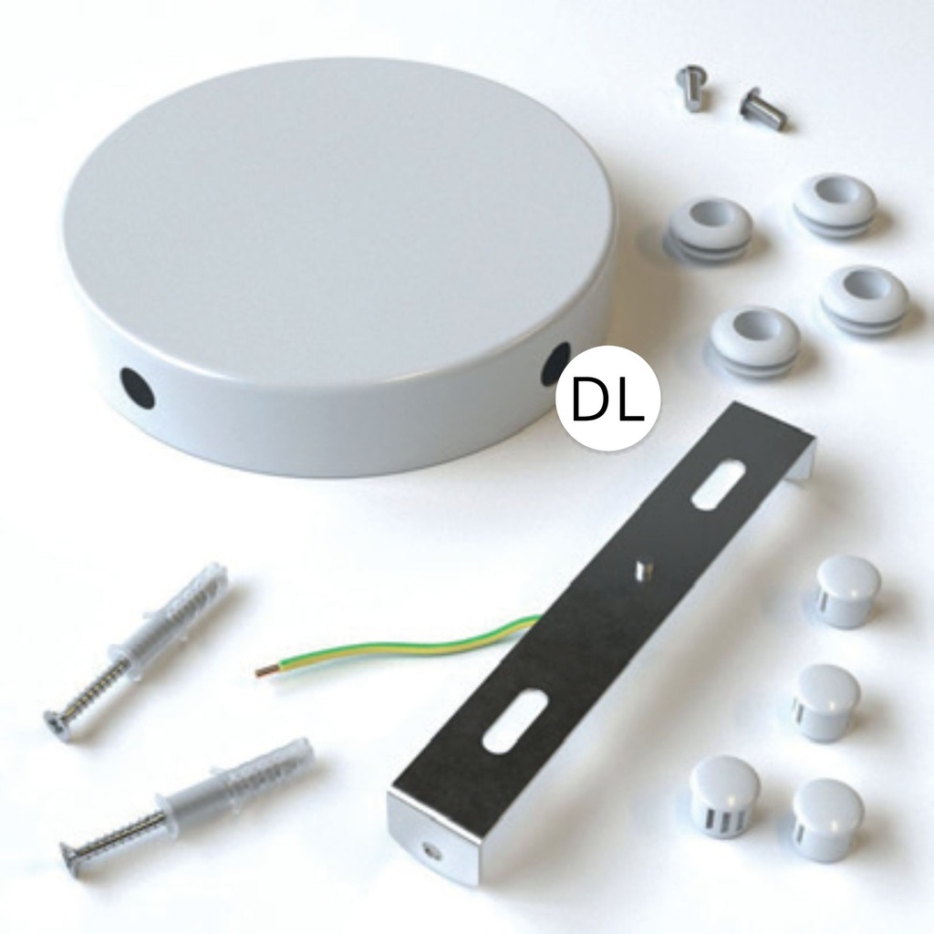 DAYLIGHT KRM12SF4LVBO | ROSONE CILINDRO FORI LATERALI WHITE OP