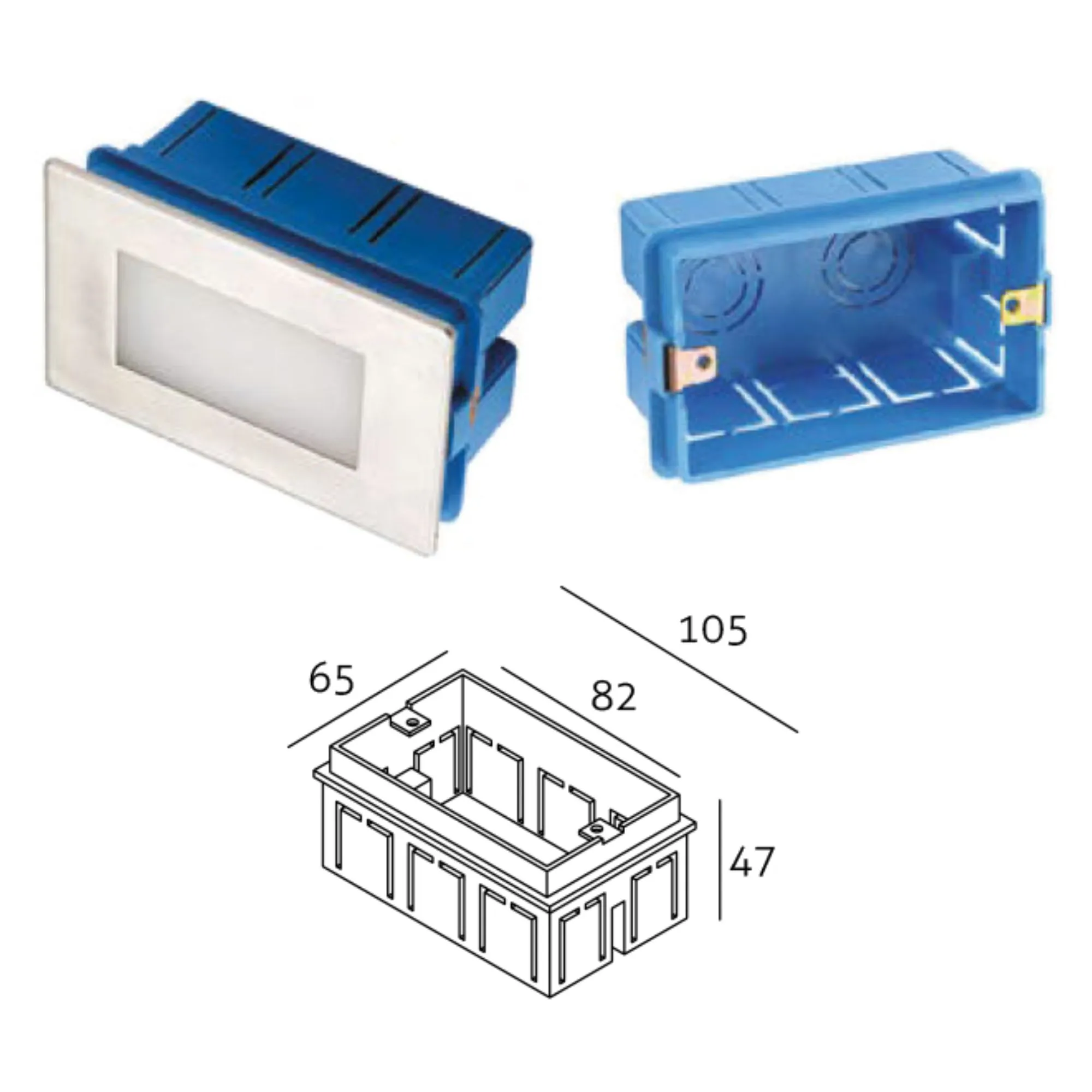 DAYLIGHT 570103.00A | SPOT LED 503 220-240V 3W 3000K + CASSAFORMA
