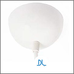 DAYLIGHT 25902 | ROSACE IN METALLO WHITE
