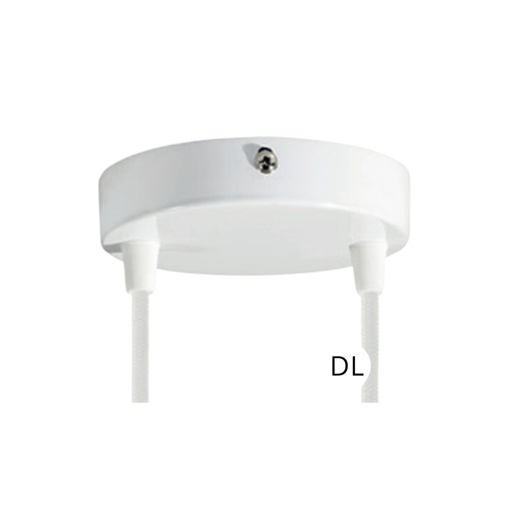 DAYLIGHT KRM572FVB | ROSONE 2U CILINDRO BIANCO LUCIDO