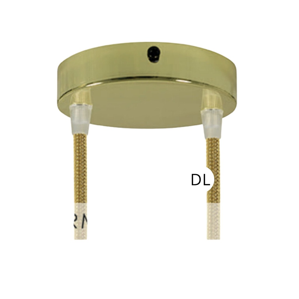 DAYLIGHT KRM572FGO | ROSONE 2U CILINDRO OTTONE