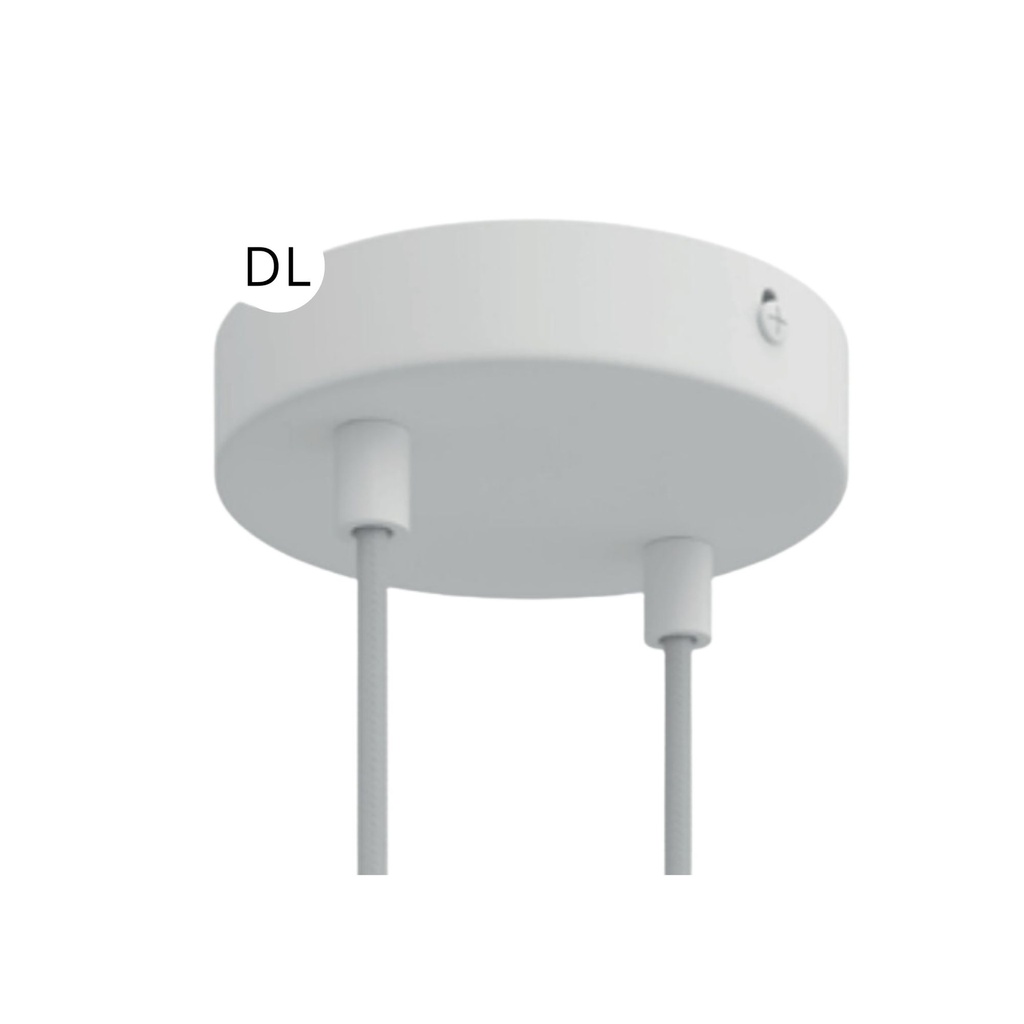 DAYLIGHT KRM572FVBOTERM | ROSONE 2U CILINDRO BIANCO OPACO CILINDRO