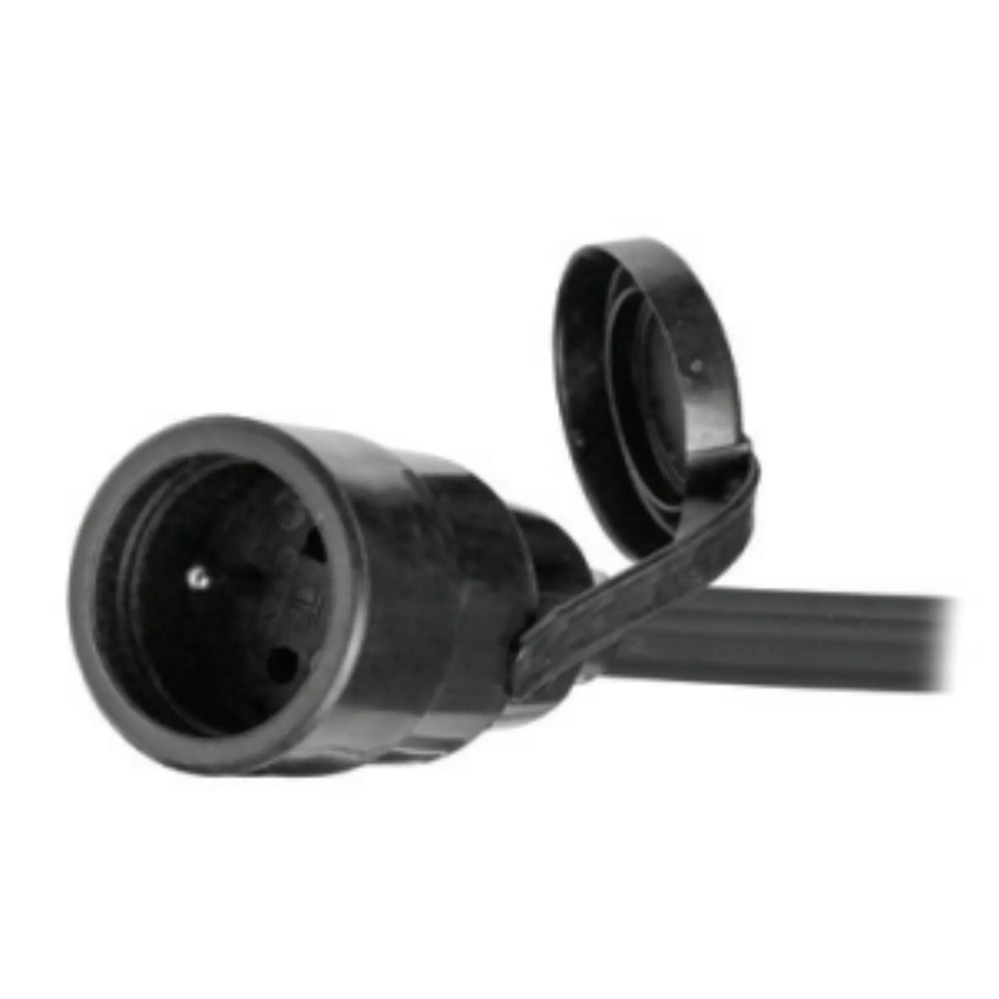 DAYLIGHT 800016.00S | PRESA SHUKO TERMOP BLACK IP44 CII PER CABLE 800003