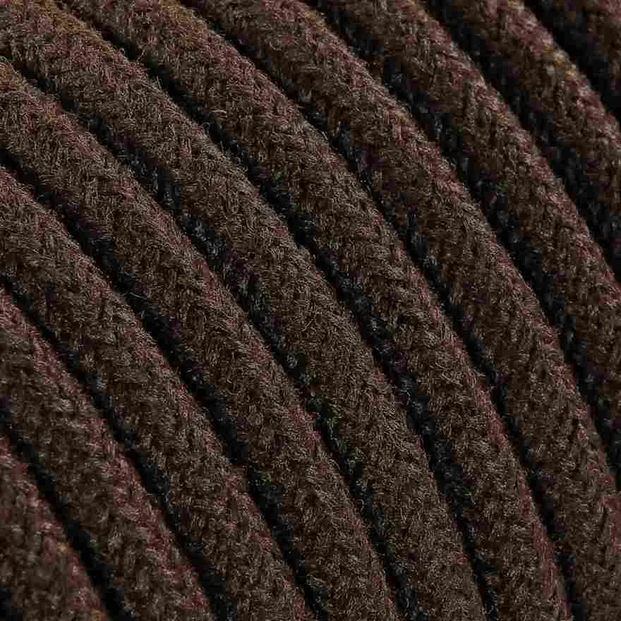 DAYLIGHT TO412/2/50 | CABLE TONDO MARRONE IN COTONE RC13-TO412 2X0,75 50M BOBINA