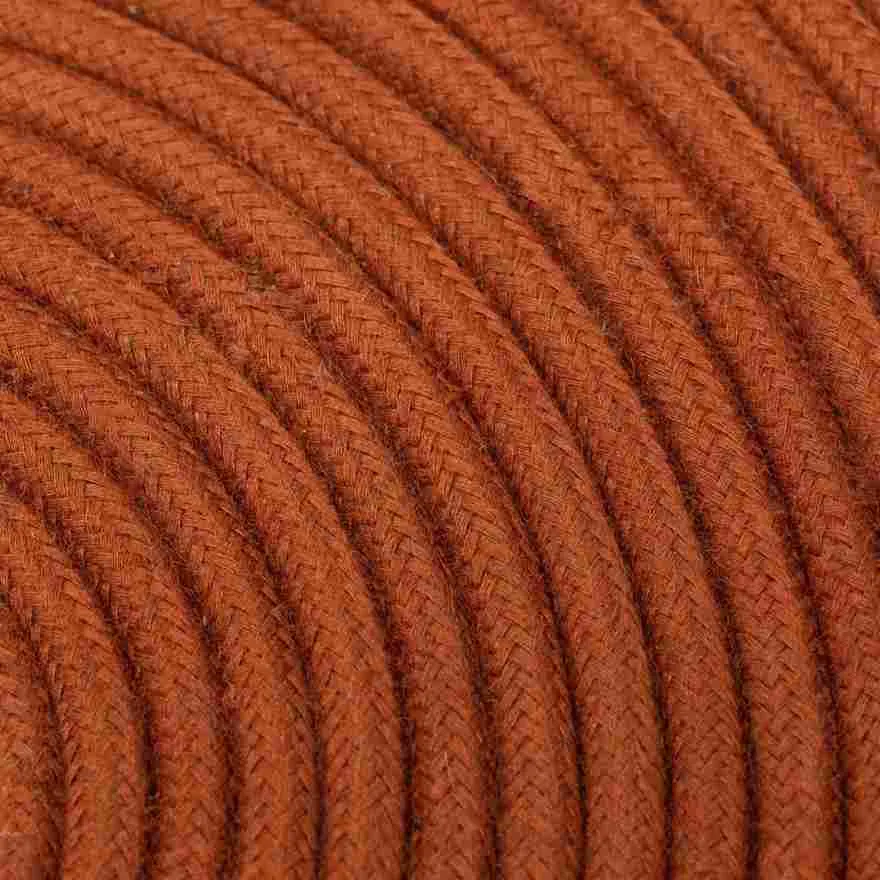 DAYLIGHT TO425/3 | CABLE TONDO RUGGINE IN COTONE RC23-TO425 3X0,75