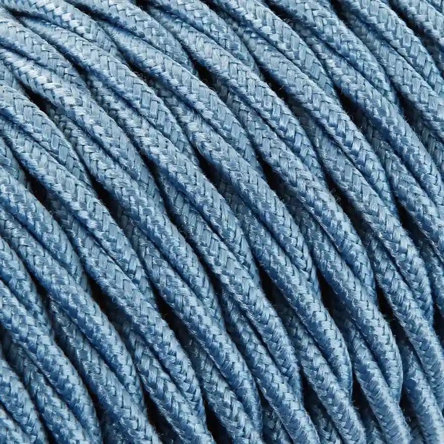 DAYLIGHT TR421/2 | CABLE TRECCIATO AVIO IN COTONE 2X0,75