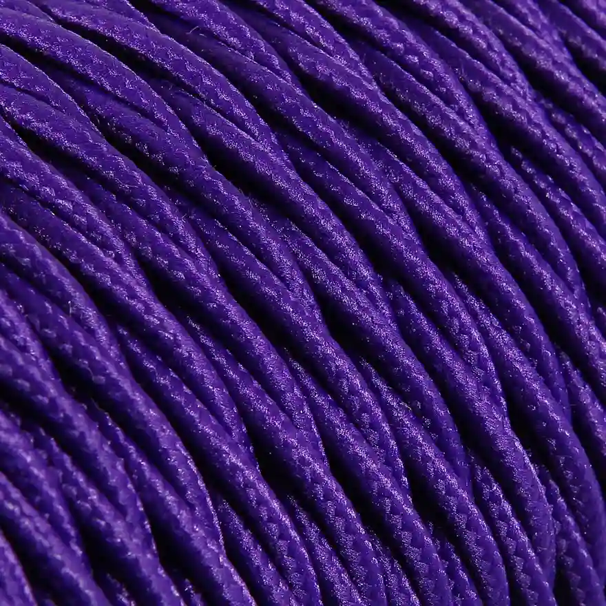 DAYLIGHT TR13/3 | CABLE TRECCIATO VIOLA TM14-TR13 SETA 3X0,75