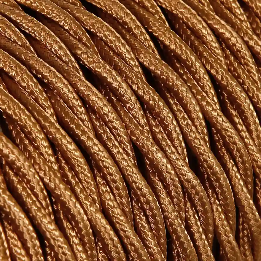 DAYLIGHT TR14/2 | CABLE TRECCIATO WHISKEY TM22-TR14 SETA 2X0,75