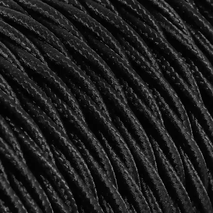 DAYLIGHT TR12/3 | CABLE TRECCIATO BLACK TM04-TR12 SETA 3X0,75