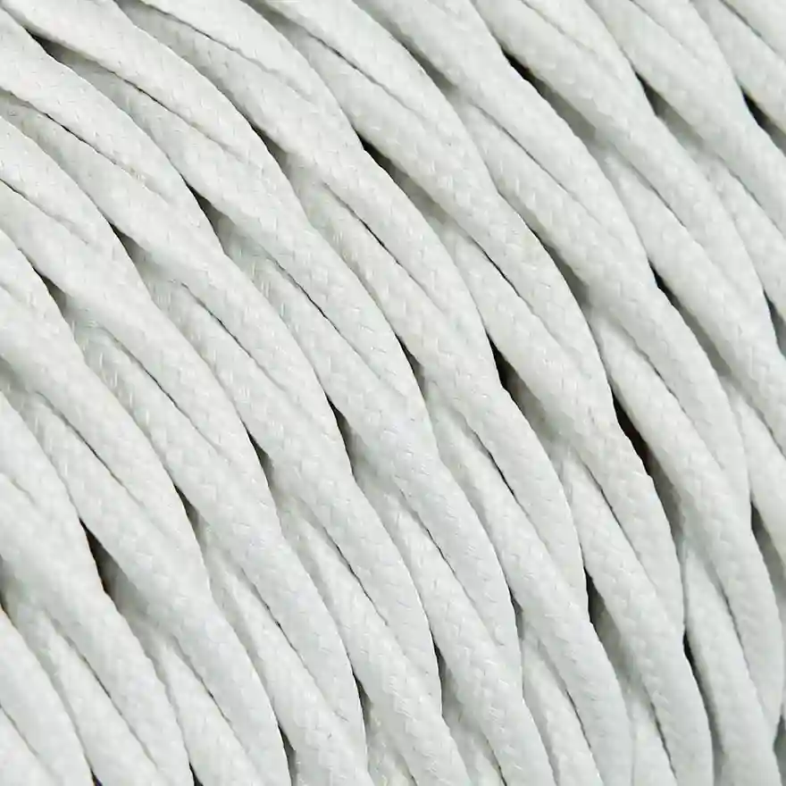 DAYLIGHT TR3/3 | CABLE TRECCIATO WHITE TM01-TR3 SETA 3X0,75