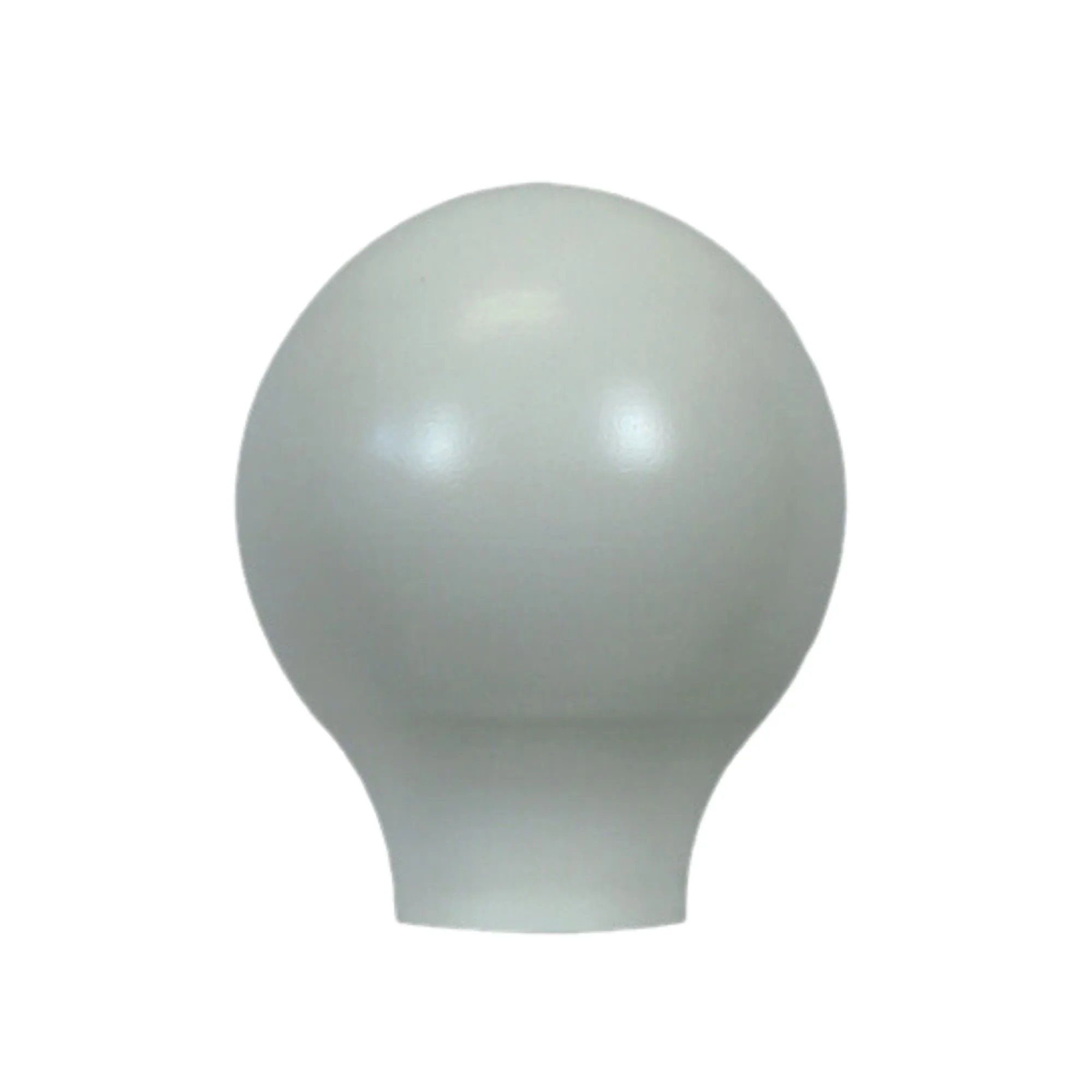 DAYLIGHT PL27BALBI | PORTALAMPADA KIT E27 METALLO BALL WHITE OPACO