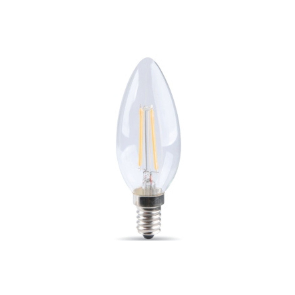 DAYLIGHT 700102.D0A | LED FIL OLIVA 220/240V 4W E14 2700K CLEAR DIM