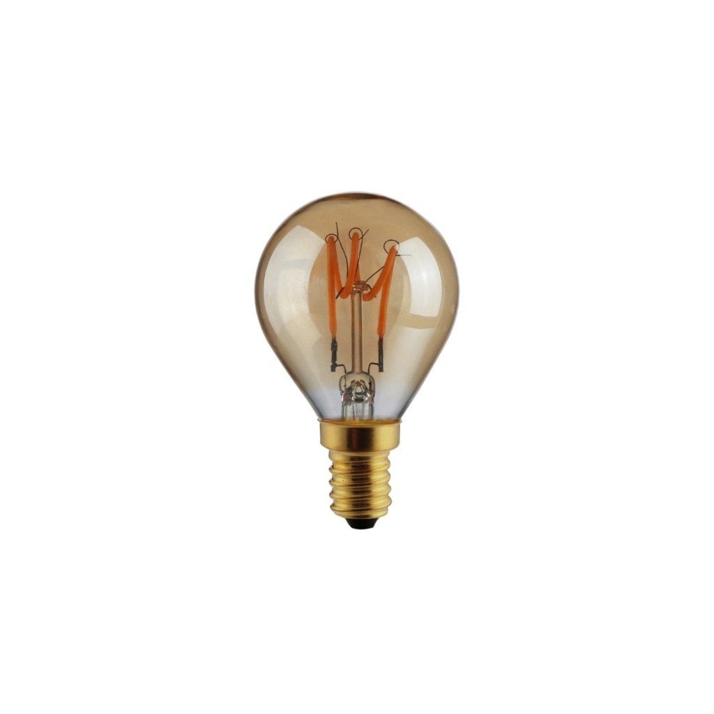 DAYLIGHT 700148.0DA | LED DL VINT FIL TM G45 220/240V 3W GOLD 1800K LOOP DIM BASIC