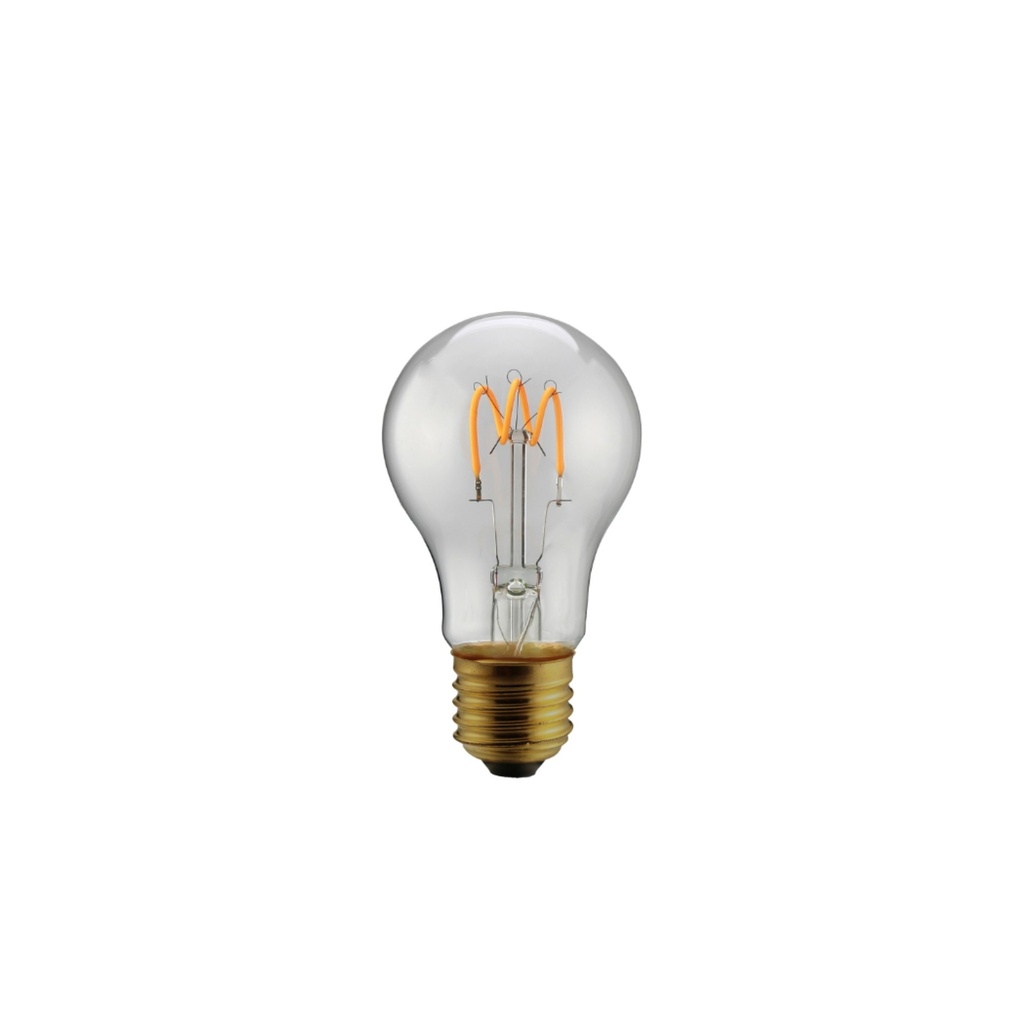 DAYLIGHT 700137.0DA | LED DL VINT FIL A60 220/240V 3W E27 CLEAR 2200K CURVE DIM BASIC