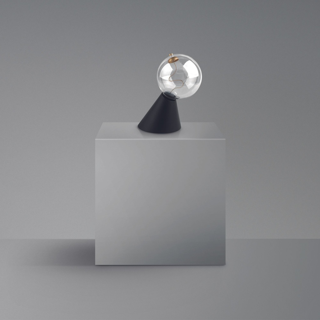 DAYLIGHT 810198.00A | PUNTO LUCE BASE SATELLITE BLACK E27 2700K BLACK- ORO