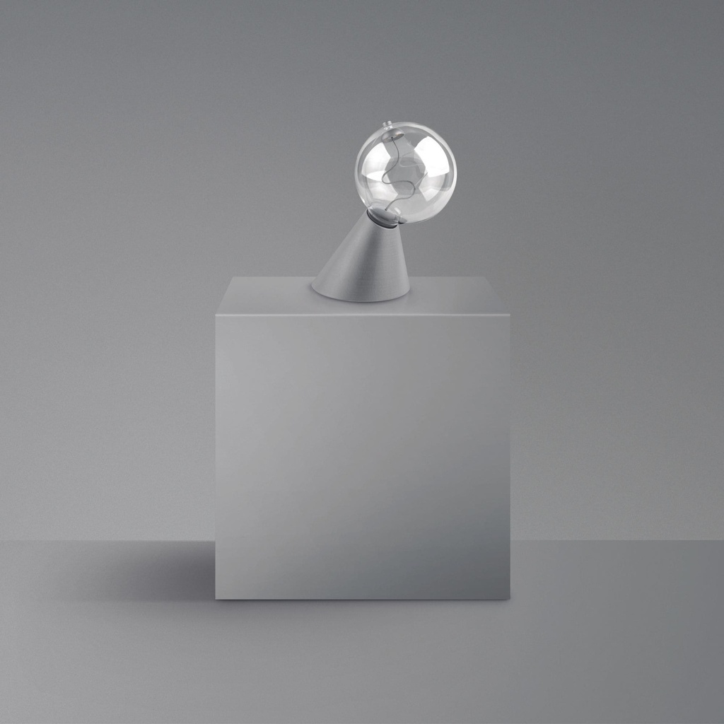 DAYLIGHT 810203.00A | PUNTO LUCE BASE SATELLITE ARGENTO E27 2700K ARGENTO