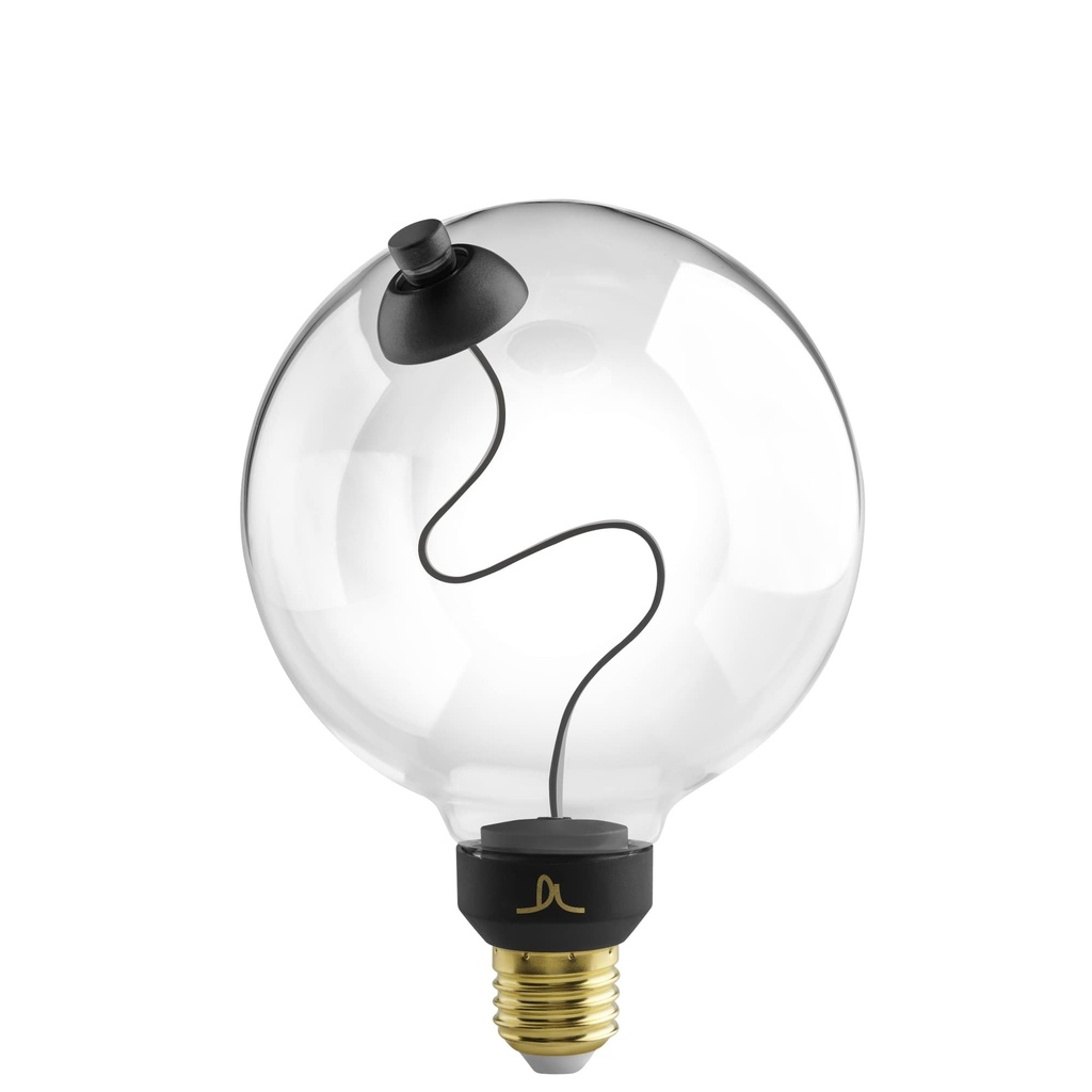 DAYLIGHT 700742.00A | LED SATELLITE 4W E27 2700K 120° CRI95 470LM DIM CLEAR BLACK