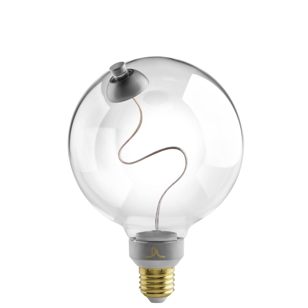 DAYLIGHT 700738.00A | LED SATELLITE 4W E27 2700K 120° CRI95 470LM DIM CLEAR SILVER