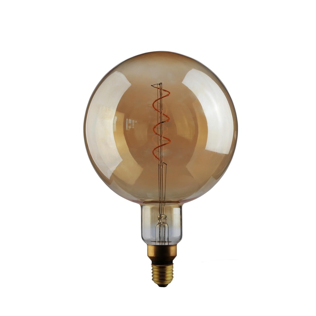 DAYLIGHT 700156.0DA | LED DL VINT FIL G200 220/240V 5W E27 GOLD 1800K 2 SPIRAL IN LINE DIM BASIC