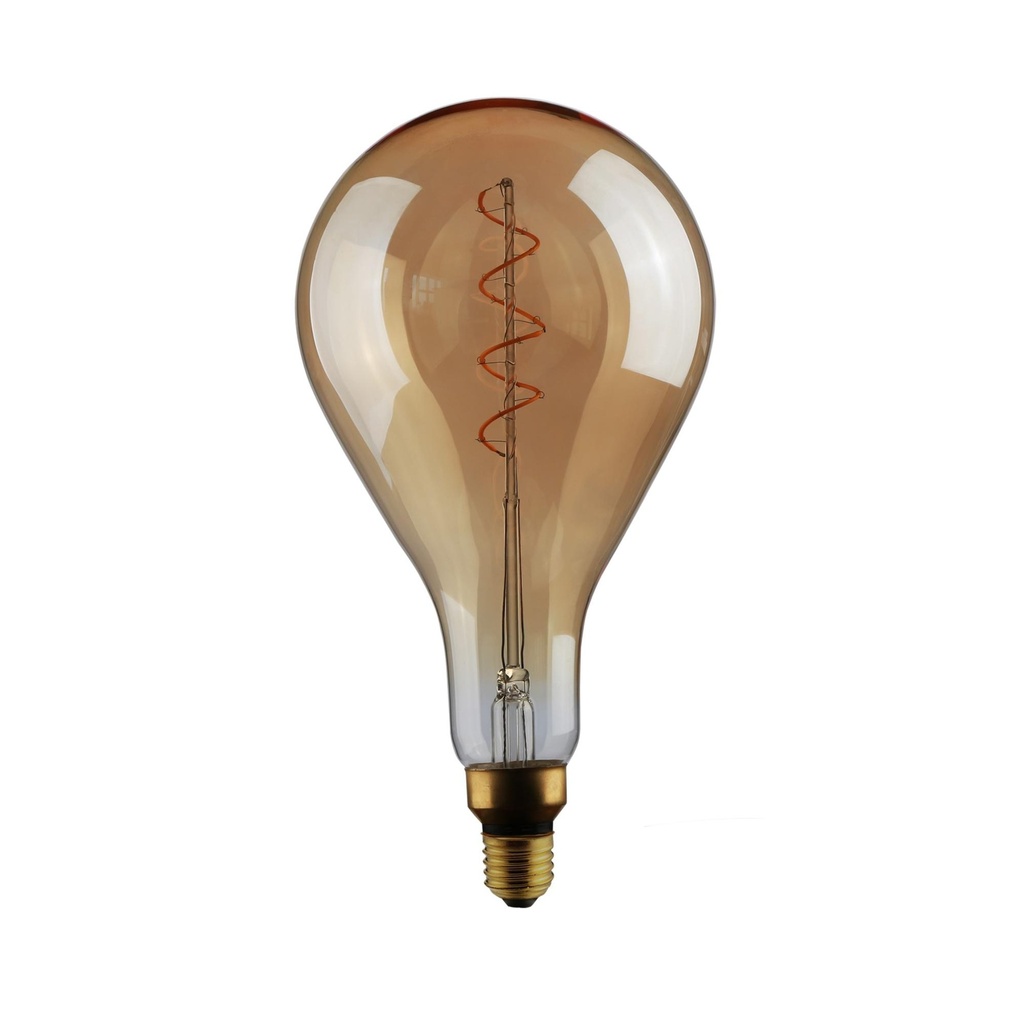 DAYLIGHT 700146.0DA | LED DL VINT FIL A165 220/240V 5W E27 GOLD 1800K 2 SPIRAL IN LINE DIM BASIC