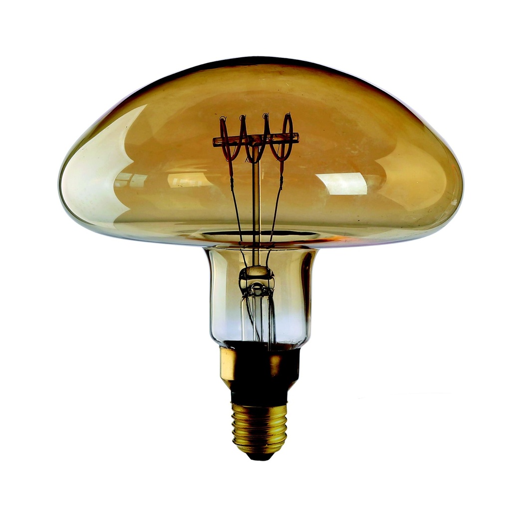 DAYLIGHT 700145.00A | LED CB VINT FIL TM MUSHROOM 220/240V 5W GOLD 1800K 4 LOOP DIM