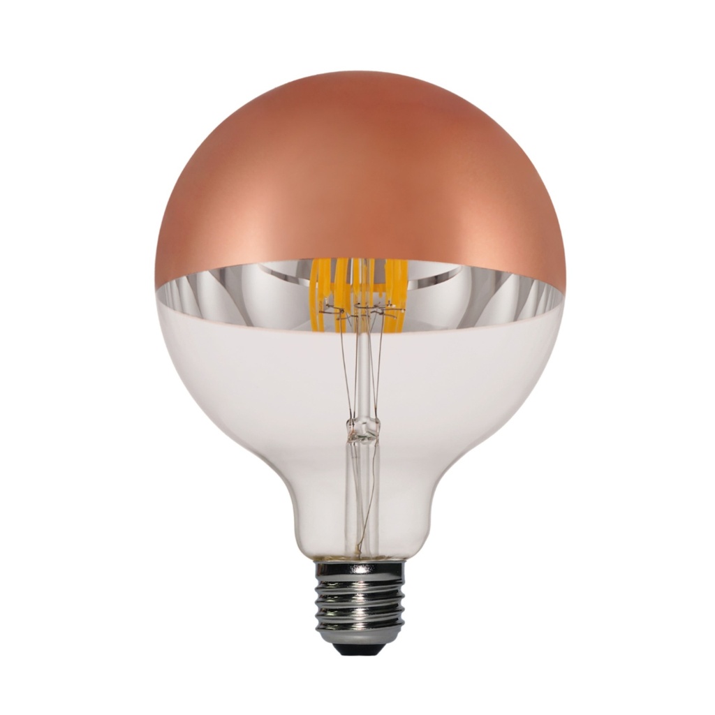 DAYLIGHT 700175.0DA | LED DL FIL GLOBO 125 CUP RAME 220/240V 7,5W E27 2700K CLEAR DIM