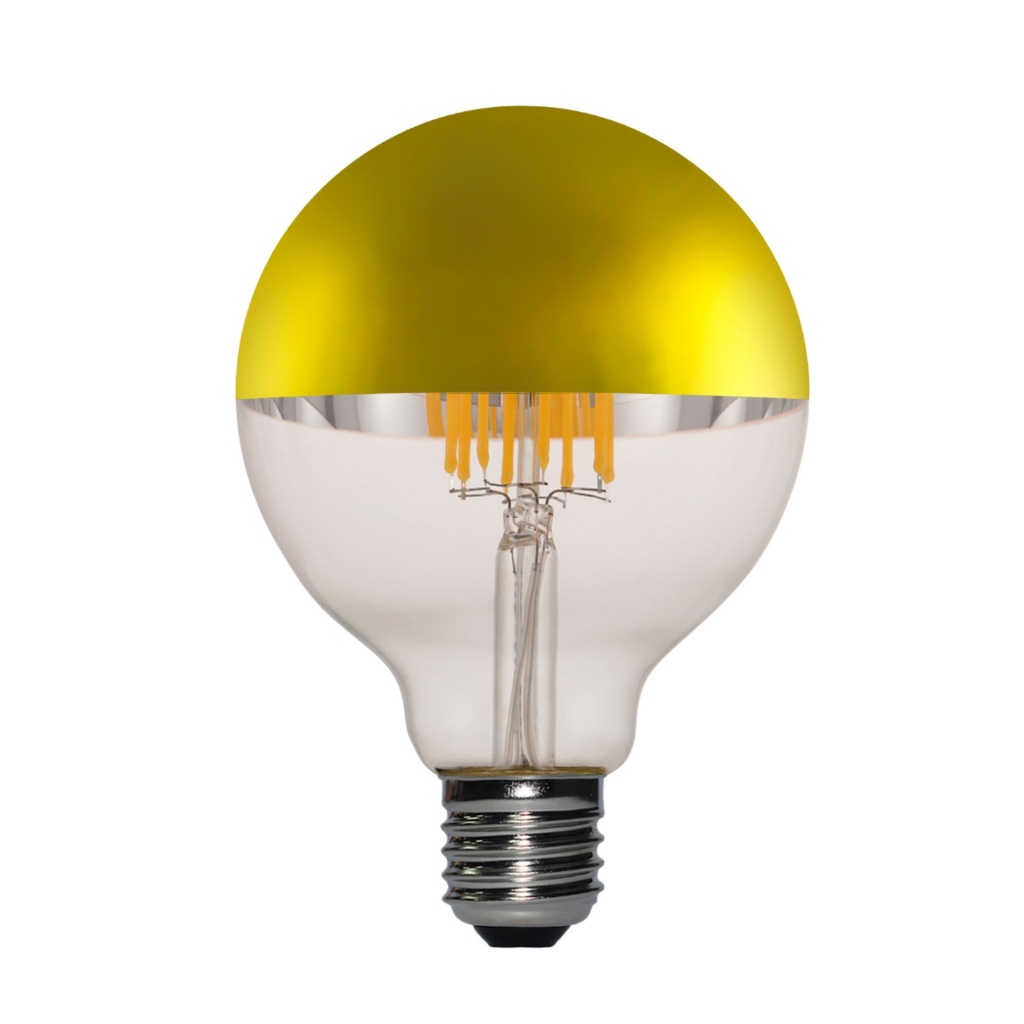 DAYLIGHT 700290.0DA | LED DL FIL GLOBO 95 CUP ORO 220/240V 7,5W E27 2700K CLEAR DIM