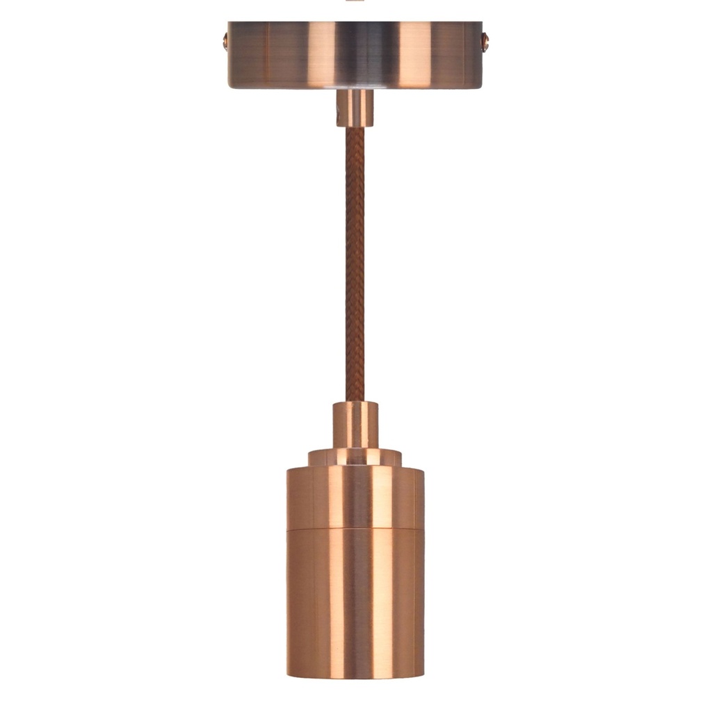 DAYLIGHT 800009.00A | PENDEL LUXURY ELEGANCE KIT BRUSHED COPPER E27 1,5M CABLE WHISKEY