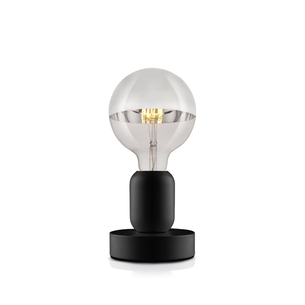 DAYLIGHT 810189.00A | MAGOO BATTERIA BLACK E27 5VDC G125 SILVER CUP