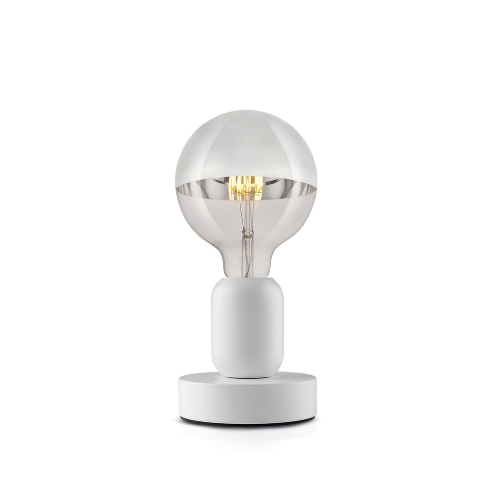 DAYLIGHT 810188.00A | MAGOO BATTERIA WHITE E27 5VDC G125 SILVER CUP