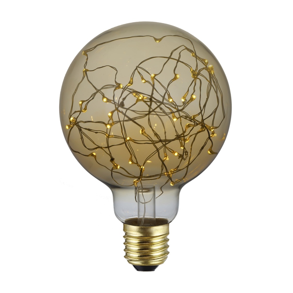 DAYLIGHT 700682.00A | LED MILLELUCI G95 2W E27 2200K GOLD 50LED