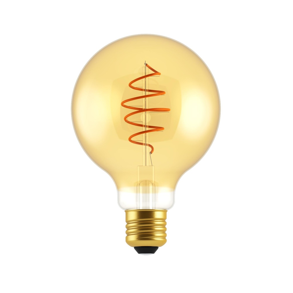 DAYLIGHT 700335.00A | LED CROISSANT G80 220/240V 5W E27 GOLD 2200K DIM