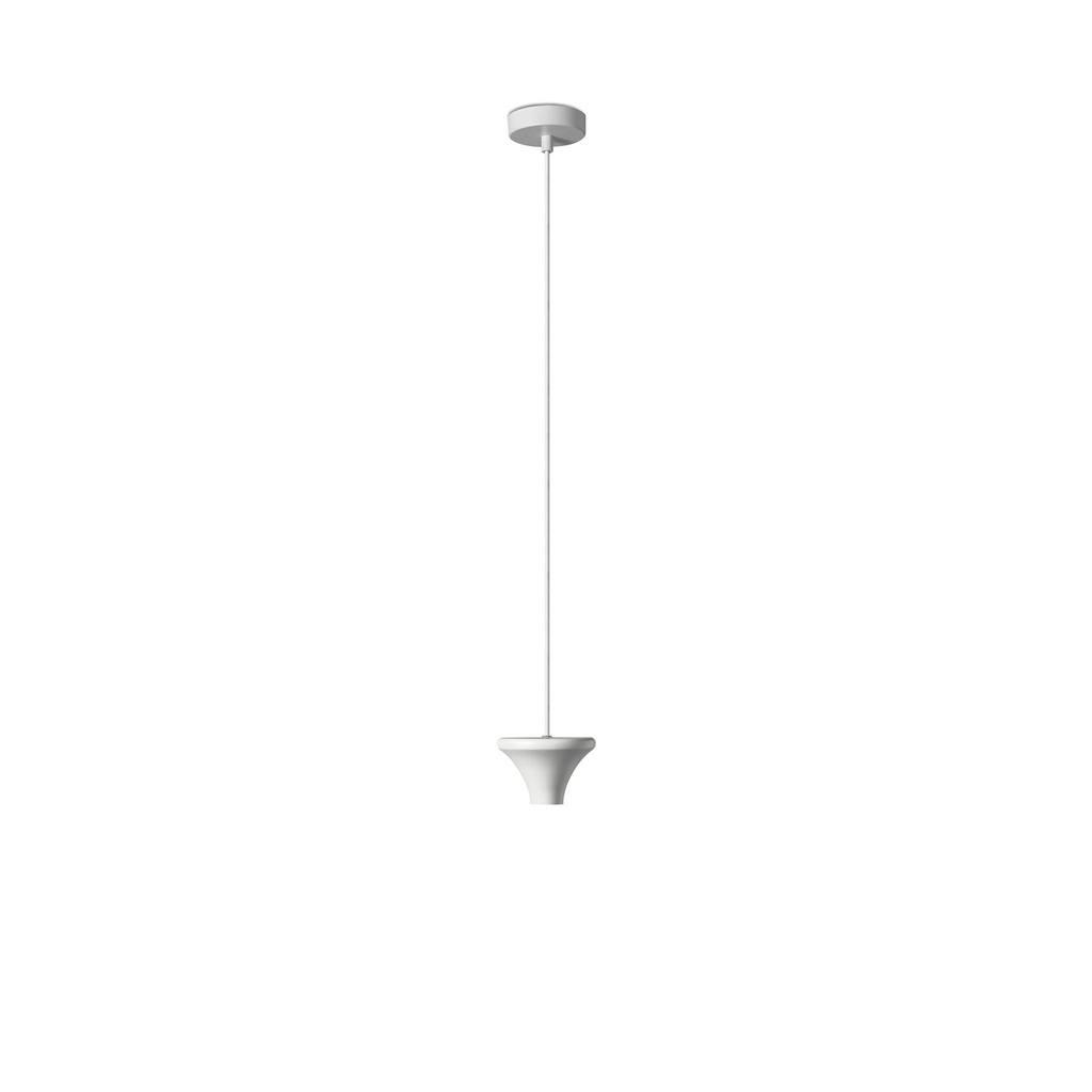 DAYLIGHT 800032.00A | ELBA PENDEL BEL WHITE E27 ROSONE WHITE CABLE WHITE 1,5M