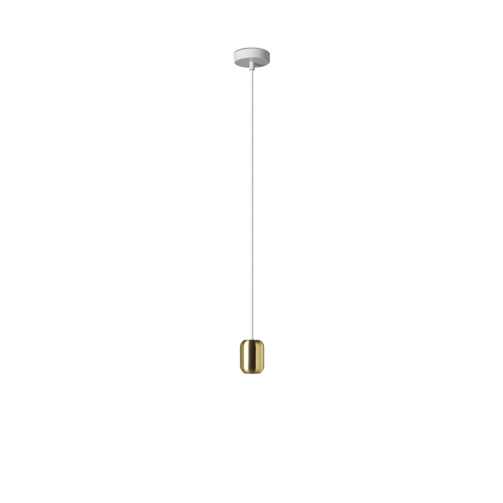 DAYLIGHT 800026.00A | ELBA PENDEL CAR OTT E27 ROSONE WHITE CABLE WHITE 1,5M
