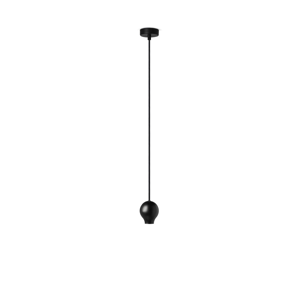 DAYLIGHT 800020.00A | ELBA PENDEL BALL BLACK E27 ROSONE BLACK CABLE BLACK 1,5M