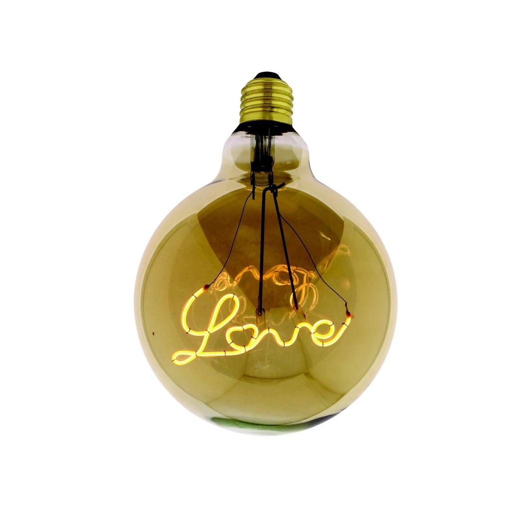 DAYLIGHT 700216.KDA | LED DL VINT FIL G125 LOVE UP 220/1240V 5W GOLD 2000K DIM
