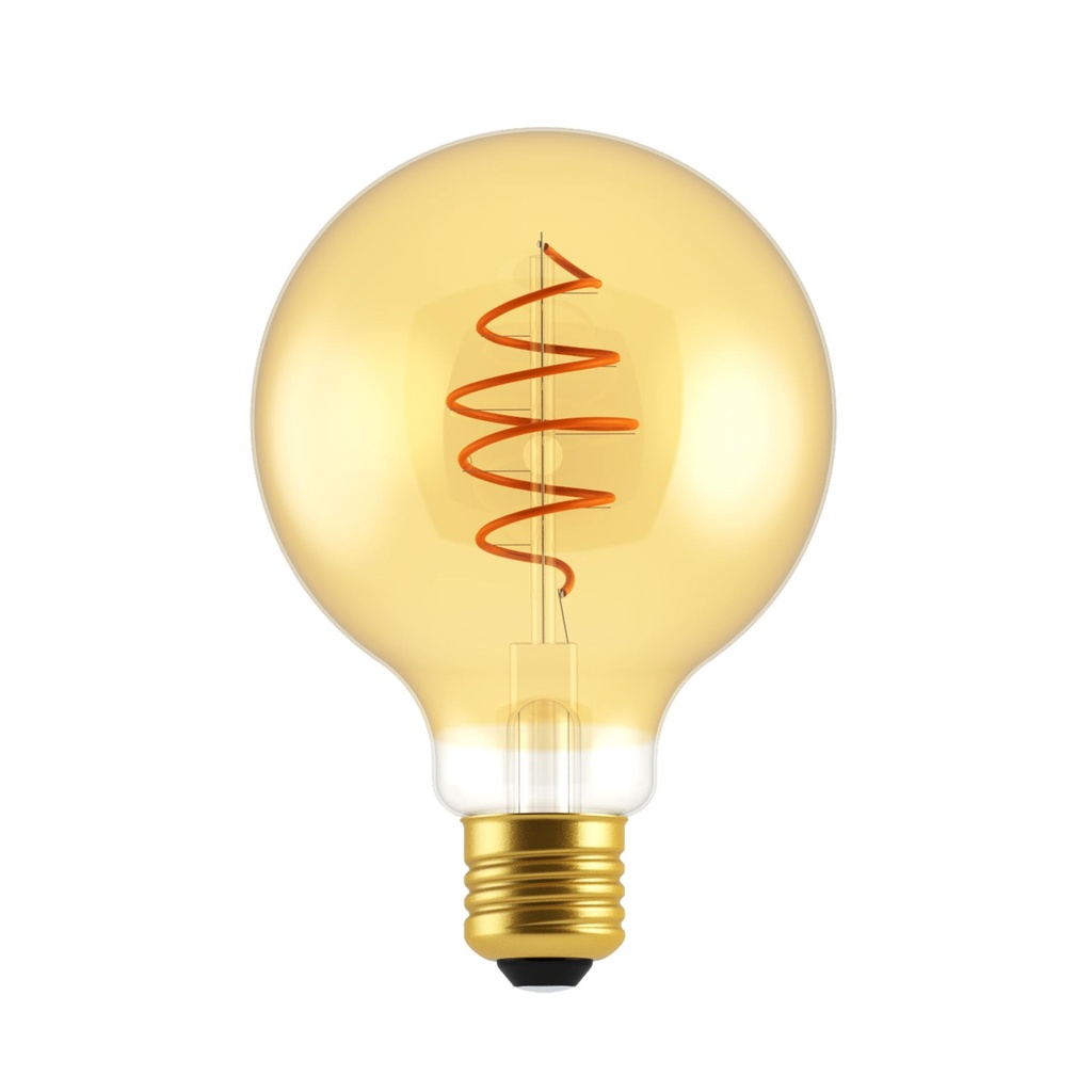 DAYLIGHT 700319.00A | LED CROISSANT G95 220/240V 5W E27 GOLD 2200K DIM