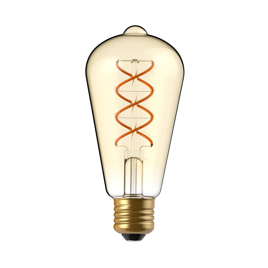 DAYLIGHT 700312.0DA | LED DL VINT FIL ST64 220/240V 5W E27 GOLD 1800K 2 SPIRAL DIM BASIC
