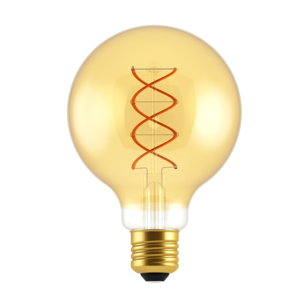 DAYLIGHT 700311.0DA | LED DL VINT FIL G95 220/240V 5W E27 GOLD 1800K 2 SPIRAL DIM BASIC