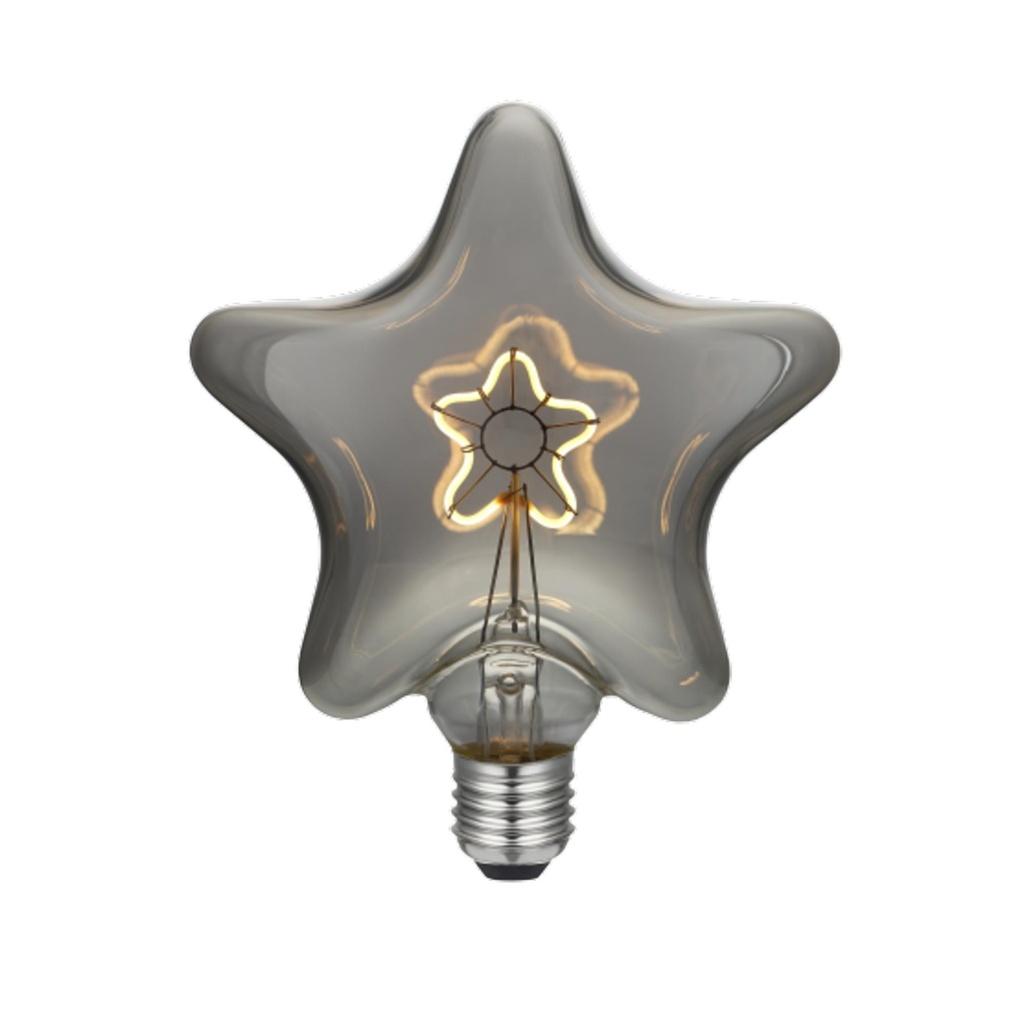 DAYLIGHT 700259.00A | LED DL VINT FIL STAR 220/240V 3W SMOKY GREY 2000K STAR FILAMENT DIM