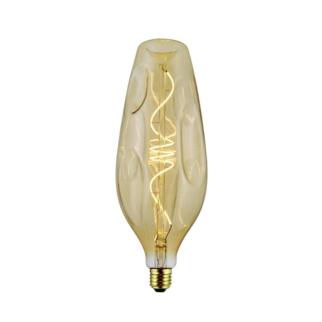 DAYLIGHT 700238.00L | LED DL VINT FIL BOTTLE BUMPED 220/240V 5W GOLD 2000K SPIRAL DIM