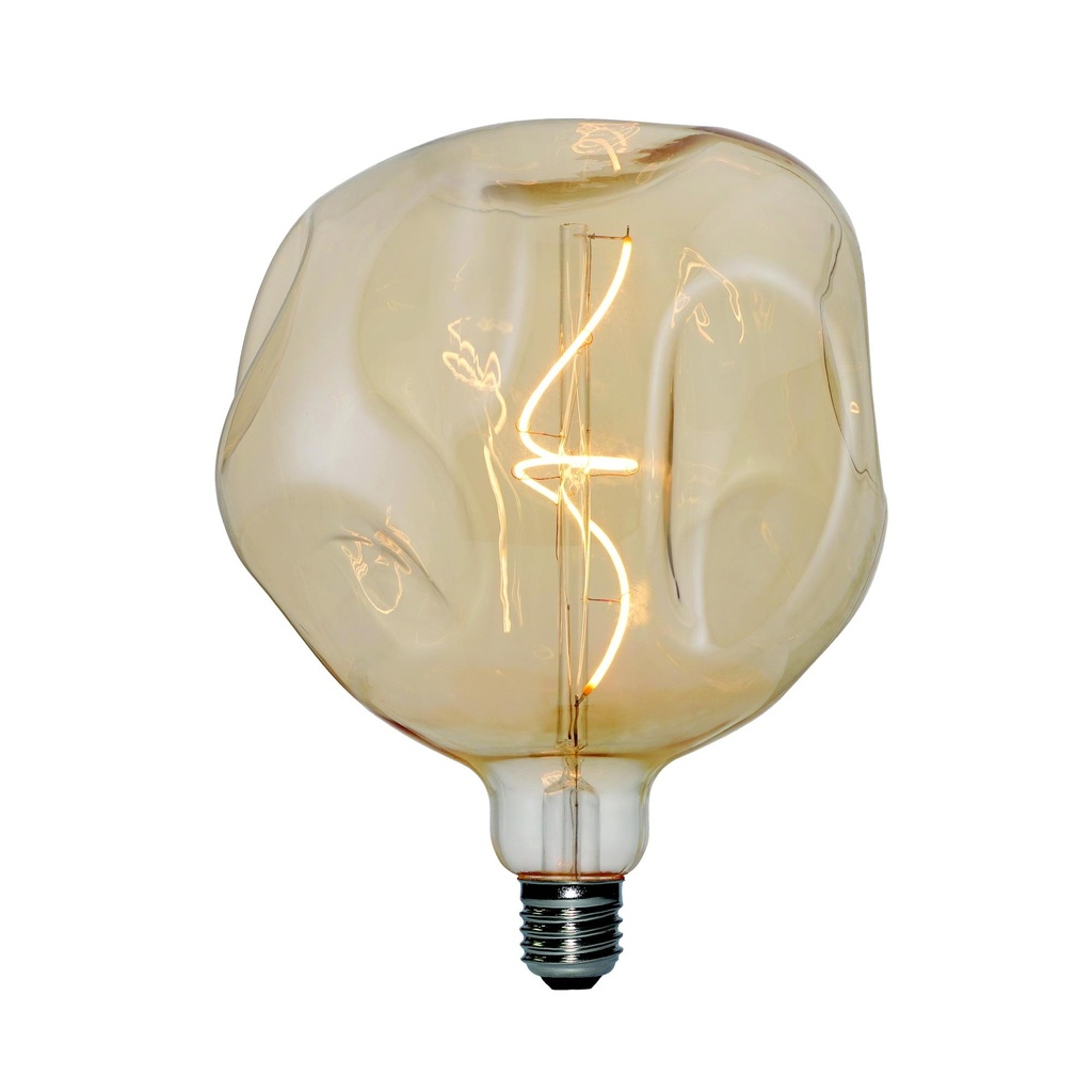 DAYLIGHT 700235.00L | LED DL VINT FIL G180 BUMPED 220/240V 5W GOLD 2000K SPIRAL DIM