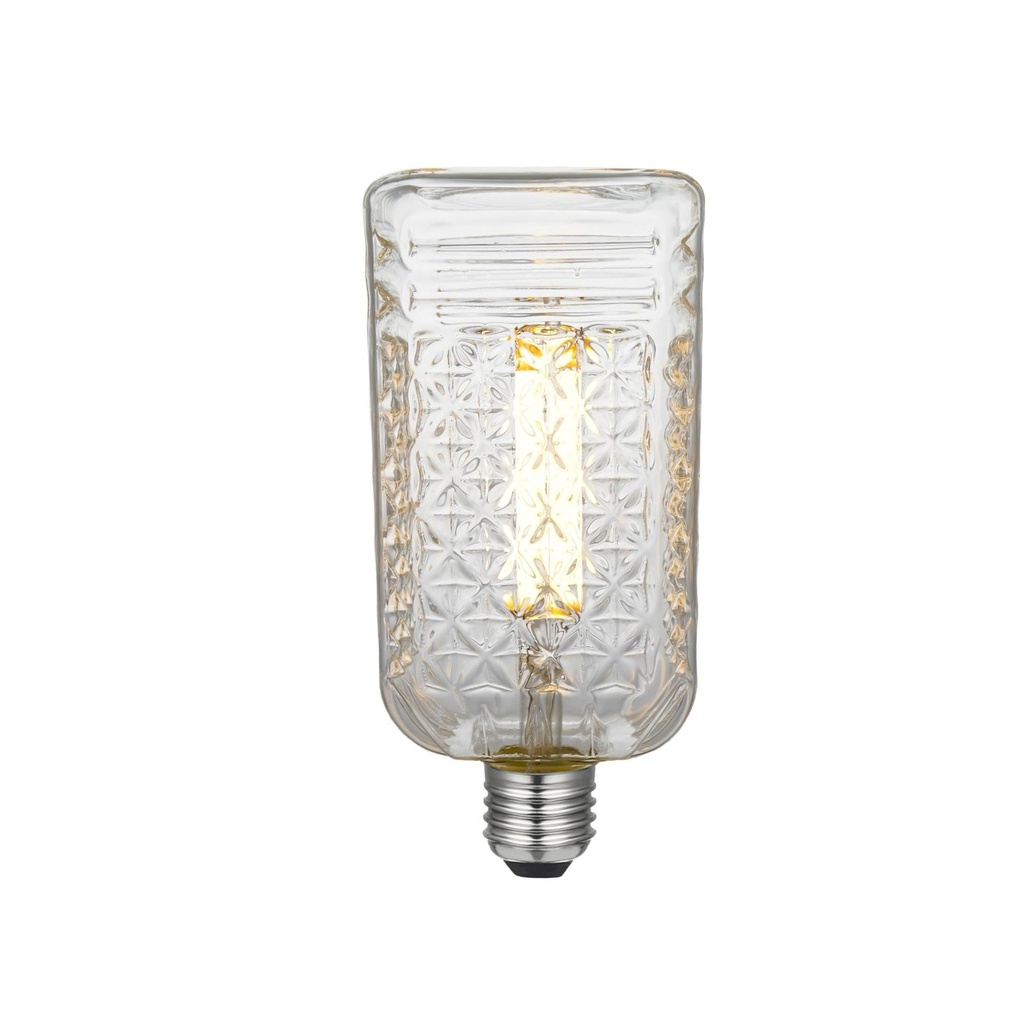 DAYLIGHT 700300.0IA | LED CRYSTAL MOIRE 220/240V 6W E27 CLEAR 2200K DIM