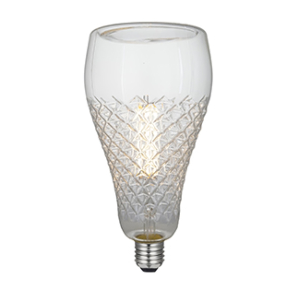 DAYLIGHT 700296.0IA | LED CRYSTAL IRIS 220/240V 6W E27 CLEAR 2200K DIM