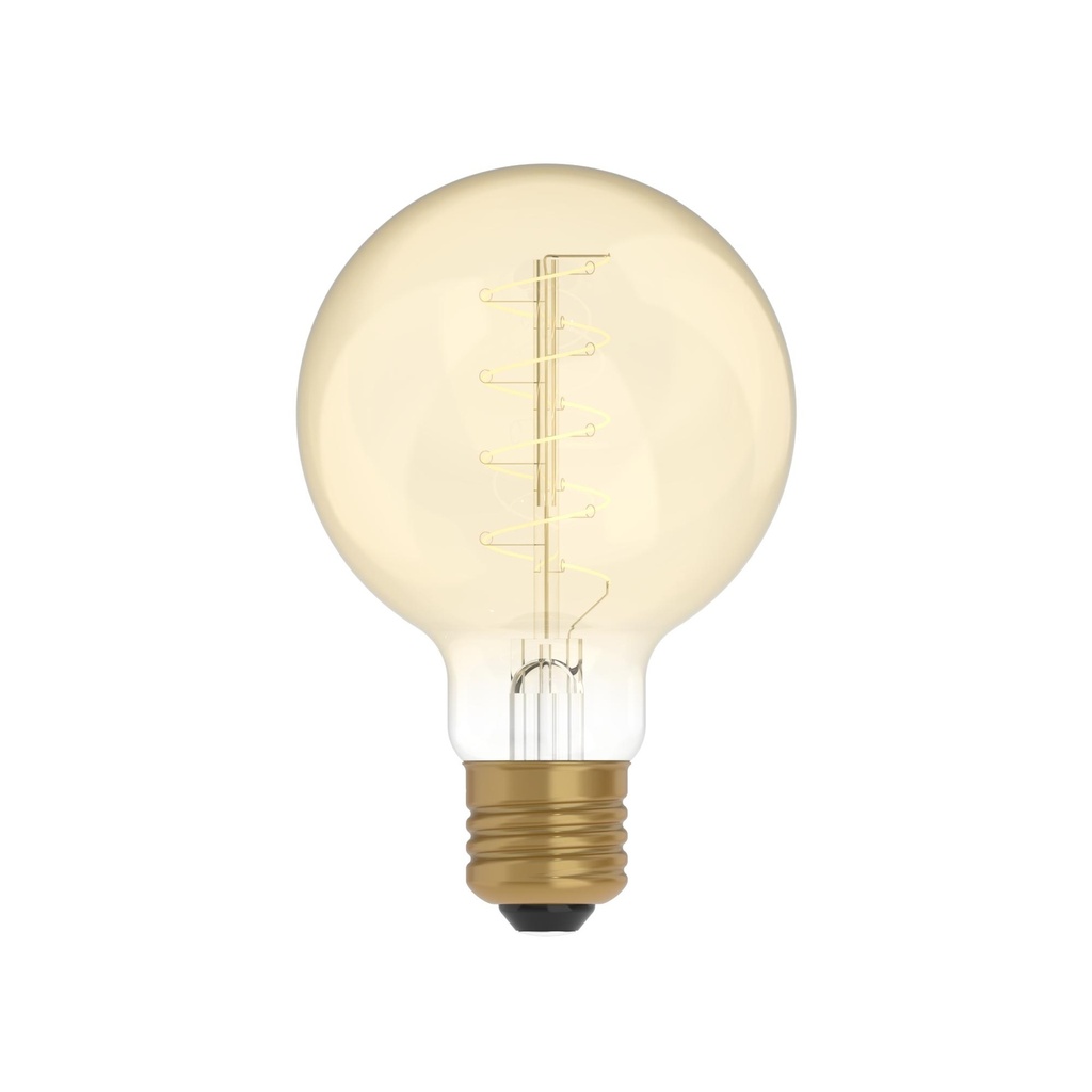 DAYLIGHT 700253.00A | LED CARBON VINT FIL SMALL SPIRAL G80 220/230V 4W 250LM E27 GOLD 1800K DIM C05