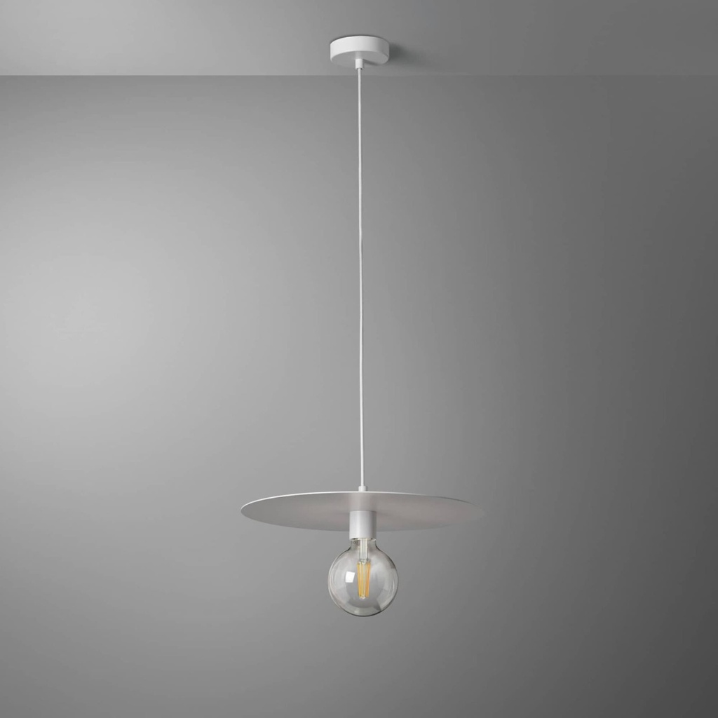 DAYLIGHT 810062.00A | PENDEL DISCO WHITE 40CM ELEG. G125 TRA