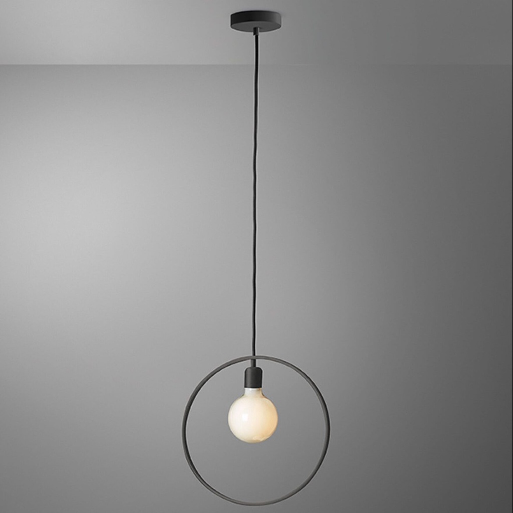 DAYLIGHT 810044.00A | PENDEL ANELLO BLACK G125 MILKY