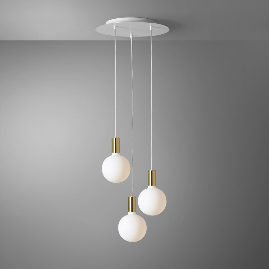 DAYLIGHT 810005.00A | KIT ROSONE 3 CADUTE WHITE ORO G155